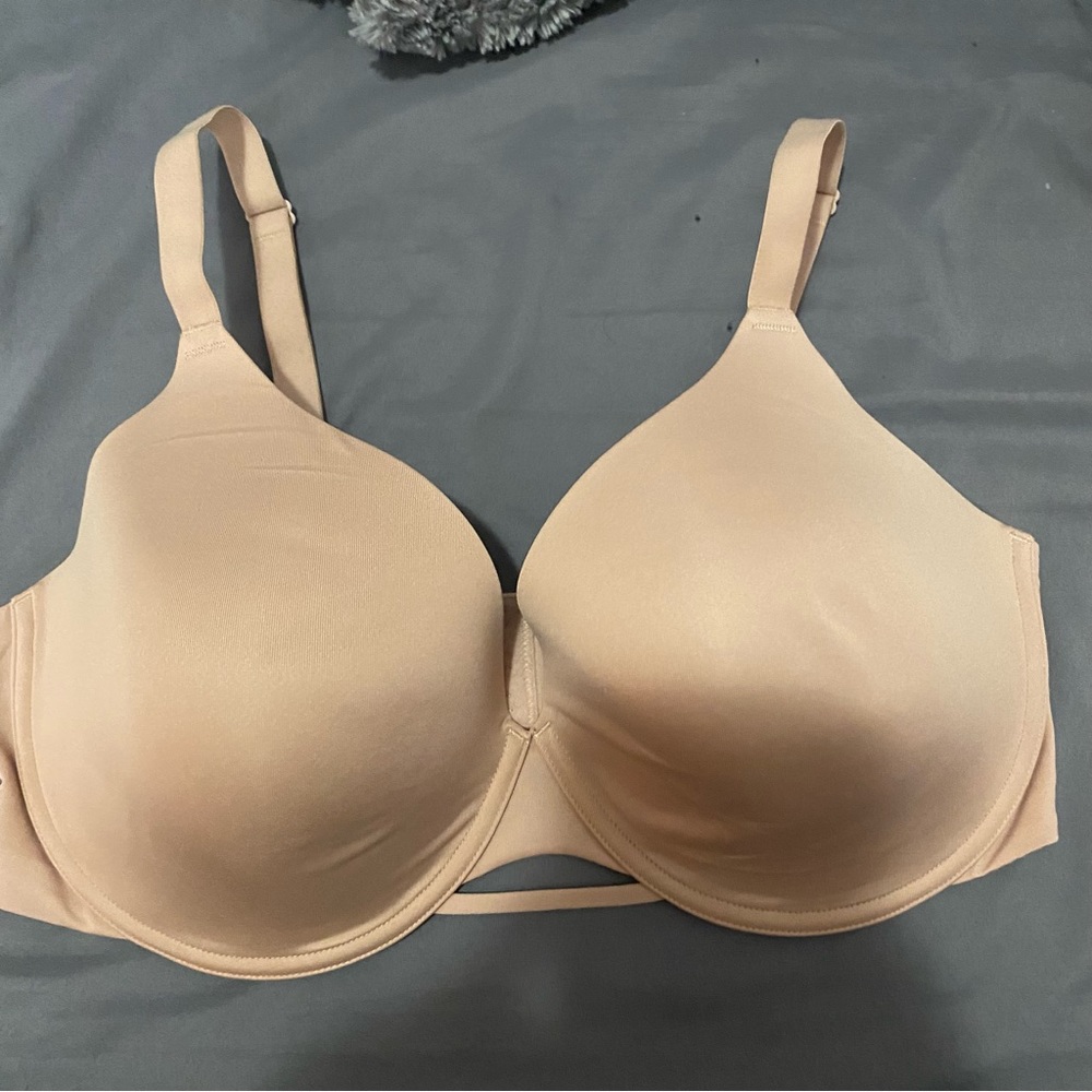 Hanes beige, extra large plus bra under wire